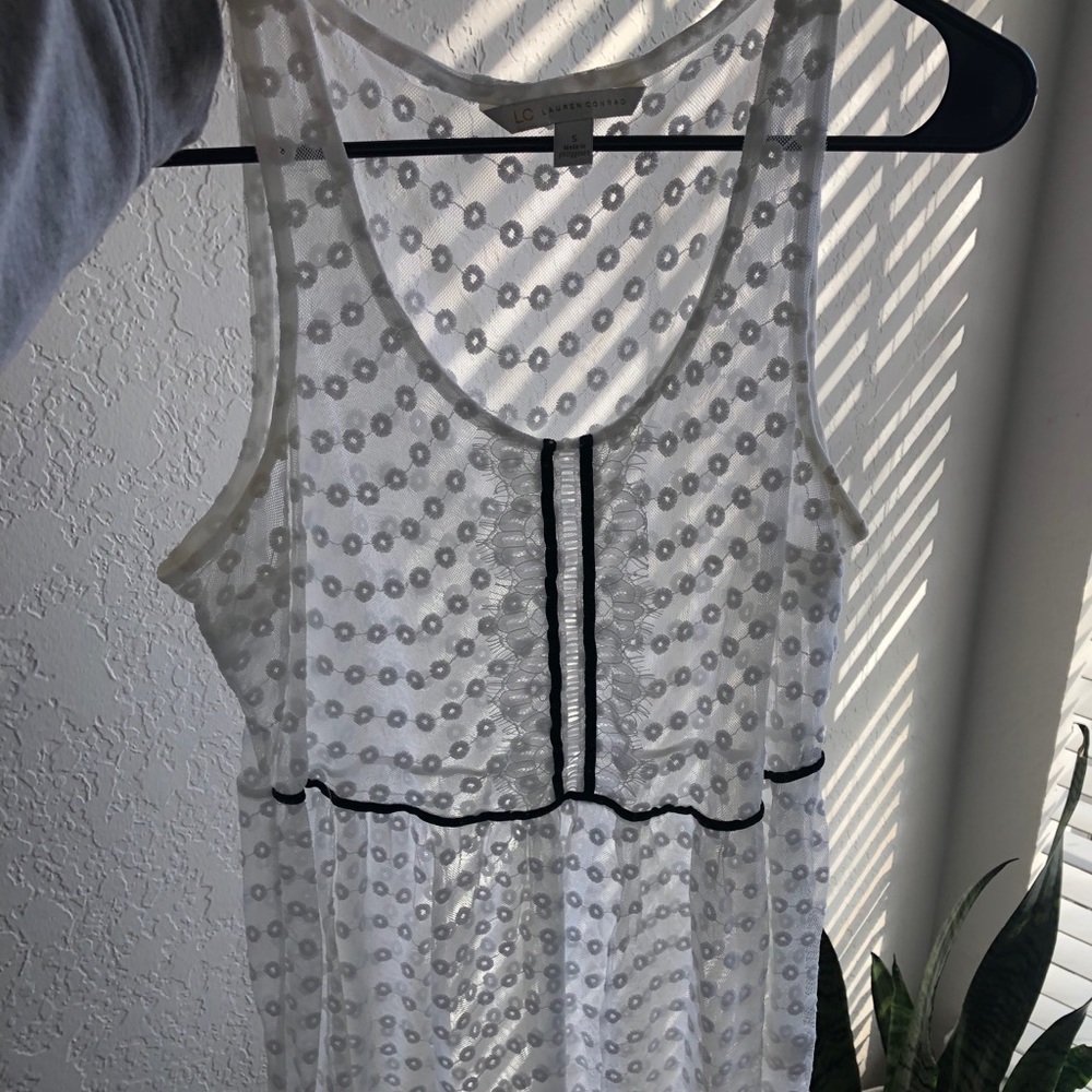 Lauren Conrad Sheer Shirt